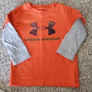 Under Armour baby boy LS tee